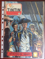 Tintin N° 25/1954 Couv. Funcken " Les Mutinés Du ' Bounty ' " - Tank M.47  ' Patton ' - Tintin