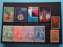 Lotje >> Sluitzegel Timbres-Vignettes Picture Stamp Verschlussmarken ( 10 Pcs. ) Nederland ! - Timbri Generalità