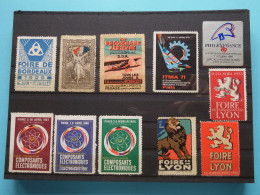 Lotje >> Sluitzegel Timbres-Vignettes Picture Stamp Verschlussmarken ( What You See Is What You Get ) France ! - Matasellos Generales