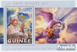 Guinea Block 2260 (kompl. Ausgabe) Postfrisch 2013 Papst Benedikt XVI - Guinee (1958-...)