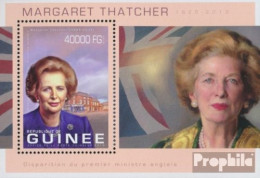 Guinea Block 2257 (kompl. Ausgabe) Postfrisch 2013 Margaret Thatcher - Guinea (1958-...)