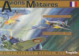 Guinea Block 2051 (kompl. Ausgabe) Postfrisch 2011 Französische Militärflugzeuge - República De Guinea (1958-...)