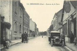 18 NERONDES - Avenue De La Gare - Nérondes