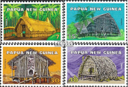 Papua-Neuguinea 306-309 (kompl.Ausg.) Postfrisch 1976 Architektur - Papua Nuova Guinea