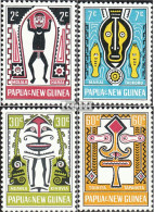 Papua-Neuguinea 95-98 (kompl.Ausg.) Postfrisch 1966 Mythologie - Papua New Guinea