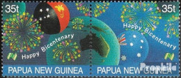 Papua-Neuguinea 572-573 Paar (kompl.Ausg.) Postfrisch 1988 Australien - Papua Nuova Guinea