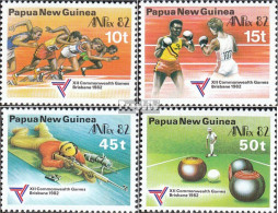 Papua-Neuguinea 455-458 (kompl.Ausg.) Postfrisch 1982 Sport - Papoea-Nieuw-Guinea