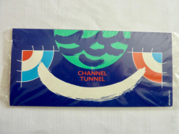 France Bloc émissions Communes Channel Tunnel 1994 - Souvenir Blocks & Sheetlets