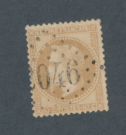 FRANCE - N° 28B OBLITERE -  1868 - COTE : 8€ - 1863-1870 Napoléon III Lauré