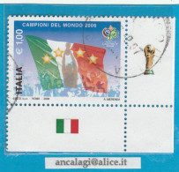 USATI ITALIA 2006 - Ref.1023B "ITALIA CAMPIONE DEL MONDO" 1 Val. Con Appendici - - 2001-10: Usati