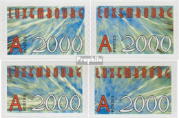 Luxemburg 1490-1493 (kompl.Ausg.) Postfrisch 2000 Neujahr - Nuovi