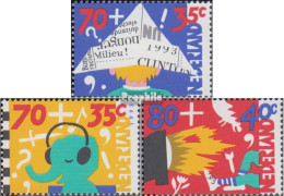 Niederlande 1492II C-1494II C (kompl.Ausg.) Postfrisch 1993 Das Kind Und Die Medien - Ungebraucht