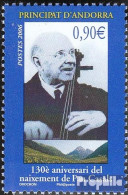 Andorra - Französische Post 650 (kompl.Ausg.) Postfrisch 2006 Casals - Unused Stamps