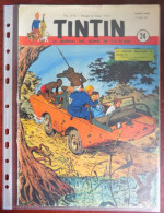 Tintin N° 24/1951 Couv. Weinberg - Tintin