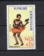 CENTRAFRIQUE N° 142   NEUF SANS CHARNIERE COTE 3.75€    DANSE - Zentralafrik. Republik