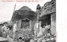 Espagne - Iles Canaries - GRAN CANARIA - Cosederos De Loza Del Pais - Poteries - Tirage N&B - Précurseur - Gran Canaria