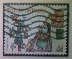 United States, Scott #5797, Used(o), 2023, Tomie De Paola, 'Strega Nona', Forever (63¢), Multicolored - Used Stamps