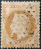 X1099 - FRANCE - NAPOLEON III Lauré N°28A - ETOILE N°2 De PARIS - 1863-1870 Napoléon III Lauré