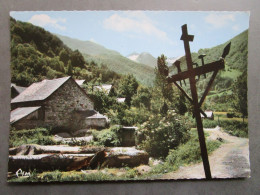 CP 09 Ariège USTOU Prés Saint Girons - BIDOUS - Couserans , Taillanderie Taillandier   Timbrée 1972 - Saint Girons