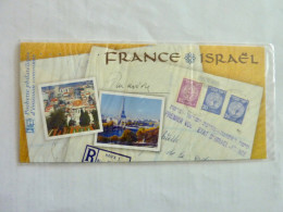 France Bloc émissions Communes France-Israel 2008 No 35 - Souvenir Blocks & Sheetlets