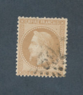 FRANCE - N° 28A OBLITERE AVEC GC 1769 LE HAVRE -  1867 - COTE : 20€ - 1863-1870 Napoleon III With Laurels