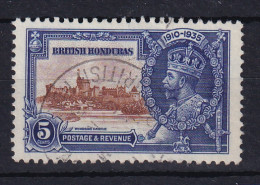British Honduras: 1935   Silver Jubilee   SG145   5c   Used - Honduras Britannico (...-1970)