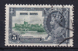 Hong Kong: 1935   Silver Jubilee   SG134    5c   Used - Oblitérés