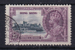 Hong Kong: 1935   Silver Jubilee   SG136    20c   Used - Usados