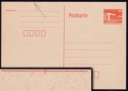 P 86I Bauwerke 10 Pf Orange, Mit Schnittmarkierung ** - Sonstige & Ohne Zuordnung