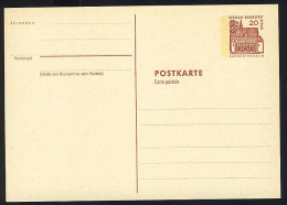 P 65 - Bauten 20 Pf Rotbraun ** - Other & Unclassified