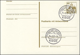 P 111 - BuS 30/30 Pf Mit Strichlinien, VS-O Frankfurt PLZ 6000 - Other & Unclassified