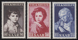 338-340 Volkshilfe 1952, Satz ** - Unused Stamps