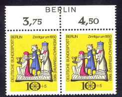 352 Weihnachten 1969 - Paar Mit BERLIN-Zudruck ** Postfrisch - Unused Stamps