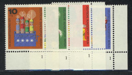 412-415 Wofa Holzspielzeug 1971, FN1 Satz ** - Unused Stamps