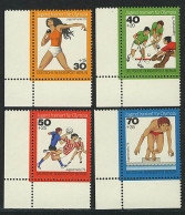 517-520 Jugend Olympia 1976, Ecke U.l. Satz ** - Unused Stamps