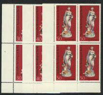 478-480 Berliner Porzellan 1974, E-Vbl U.l., Satz ** - Unused Stamps