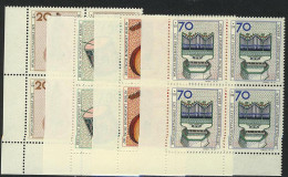 459-462 Wofa Musikinstrumente 1973, E-Vbl U.l. Satz ** - Unused Stamps