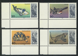 552-555 Aquarium Im Berliner Zoo 1977, Ecke U.l. Satz ** - Unused Stamps