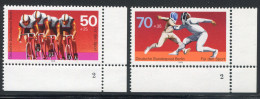 567-568 Sporthilfe 1978, FN2 Satz ** - Unused Stamps