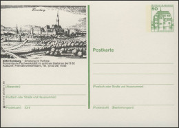 P130-h9/144 3343 Homburg, Ansicht Nach Einmem Stich, ** - Cartes Postales Illustrées - Neuves