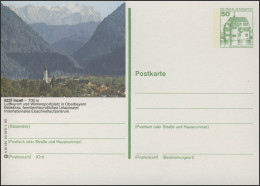 P130-h9/137 8221 Inzell, Teilansicht Mit Bergen, ** - Cartes Postales Illustrées - Neuves