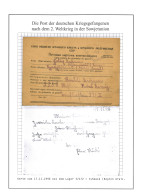 Kriegsgefangenenpost Karte Aus Lager 371 /2 Ischewsk UdSSR  Vom 17.11.1946 - Feldpost World War II