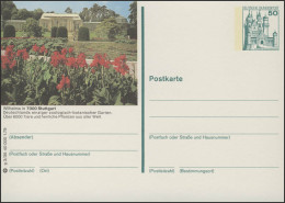 P129-g3/035 - 7000 Stuttgart, Seerosenteich ** - Illustrated Postcards - Mint