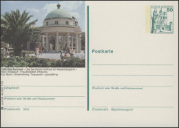P129-g4/059 - 3280 Bad Pyrmont Eingang Zur Wandelhalle ** - Illustrated Postcards - Mint