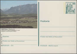 P129-g5/066 - 8229 Piding, Ortsansicht Mit Bergen ** - Cartes Postales Illustrées - Neuves