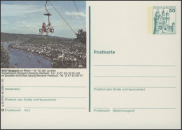 P129-g10/153 - 4507 Boppard, Sesselbahn Mit Rhein ** - Cartes Postales Illustrées - Neuves