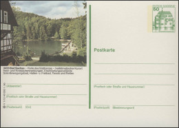 P130-h1/012 - 3423 Bad Sachsa, Wald Mit See ** - Geïllustreerde Postkaarten - Ongebruikt