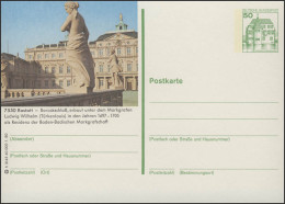 P130-h3/043 - 7550 Rastatt, Barockschloß ** - Cartoline Illustrate - Nuovi