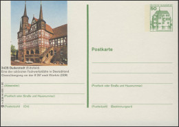 P130-h3/036 - 3428 Duderstadt, Fachwerkgebäude ** - Illustrated Postcards - Mint