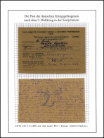 Kriegsgefangenenpost Karte Lager 454 Rjasan UdSSR Nach Stralsund Vom 5.8.1946 - Feldpost 2da Guerra Mundial